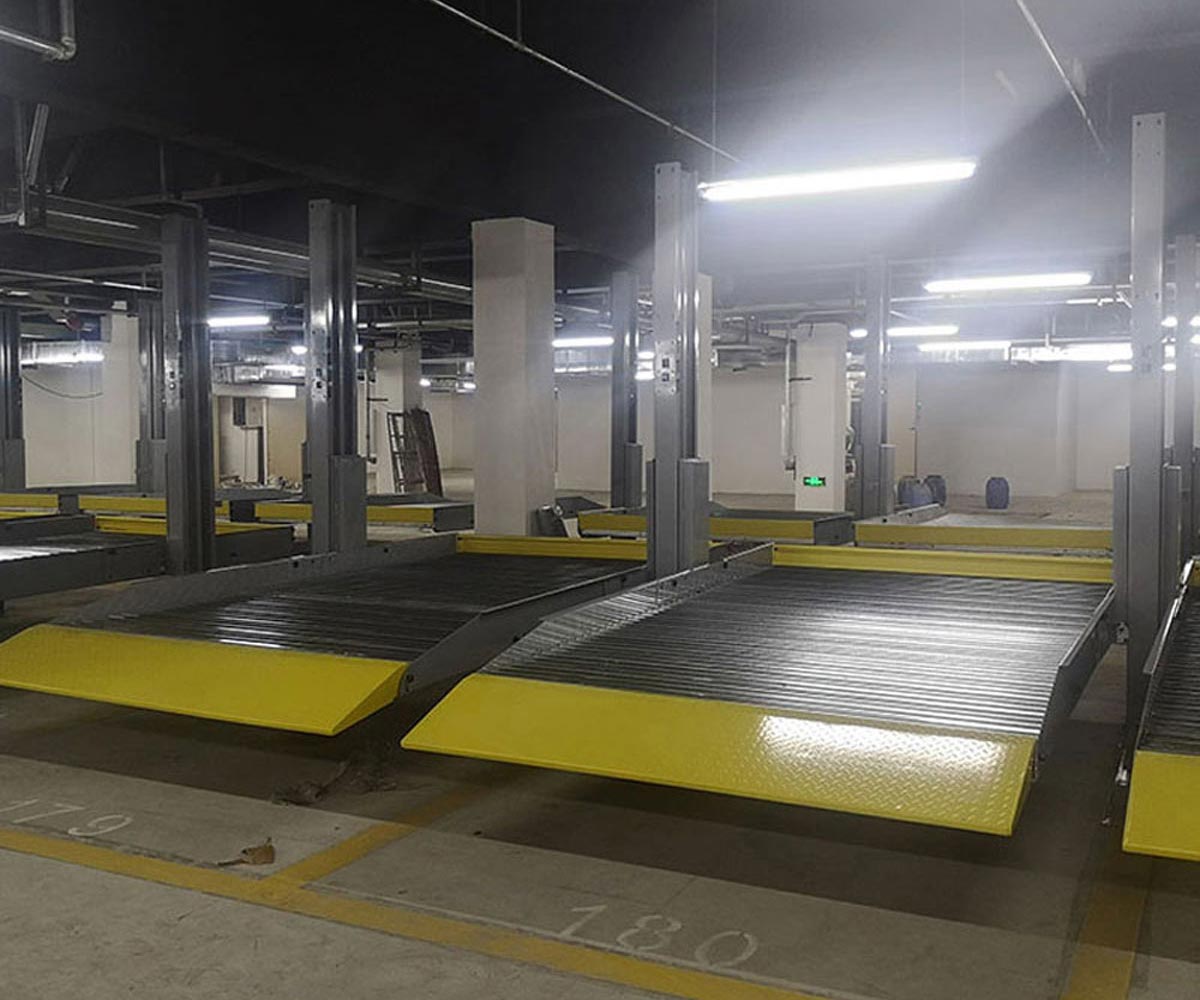 簡易升降機(jī)械式停車位改造