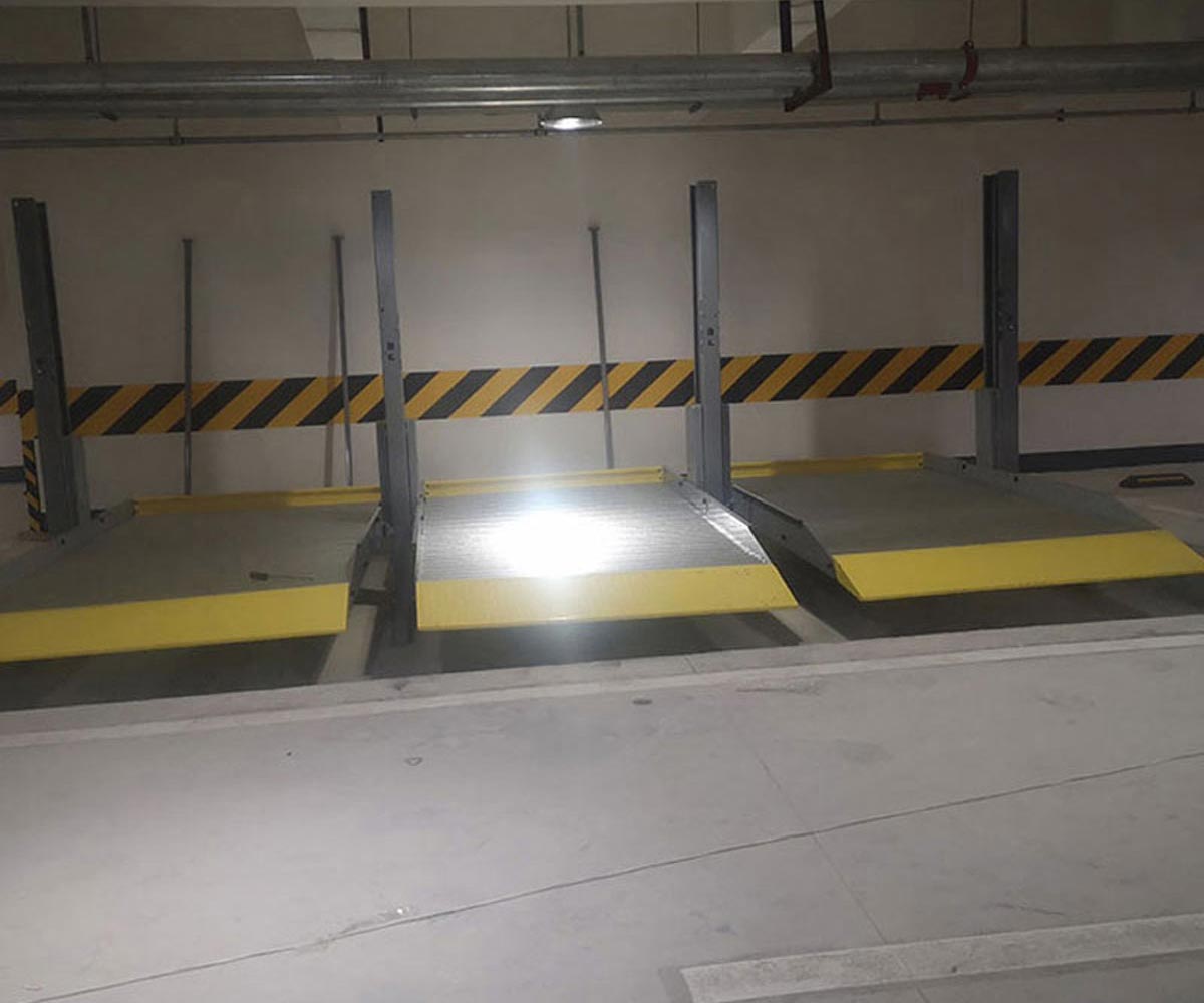 安龍2柱立體車位拆除