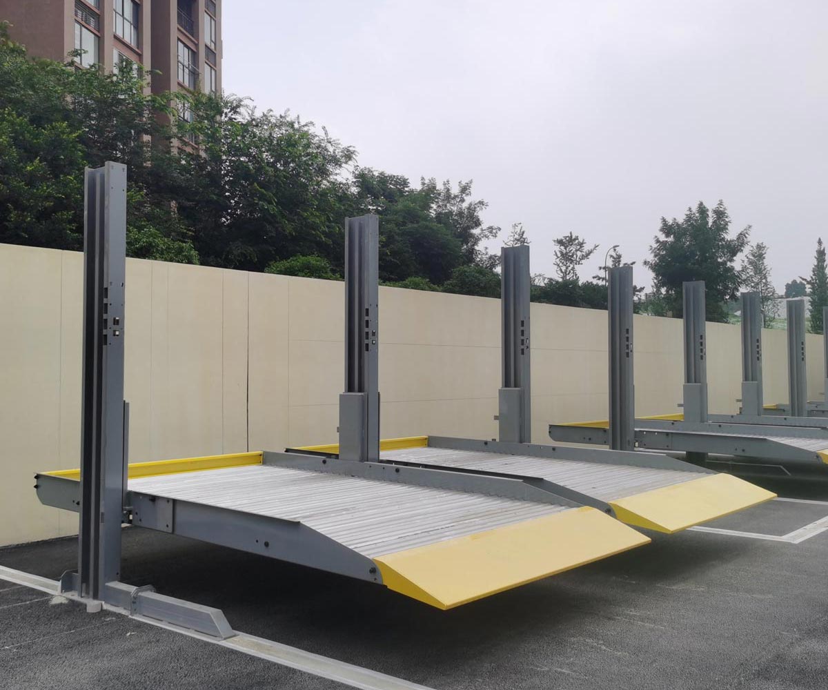 湖北兩柱升降式立體停車設(shè)備短租