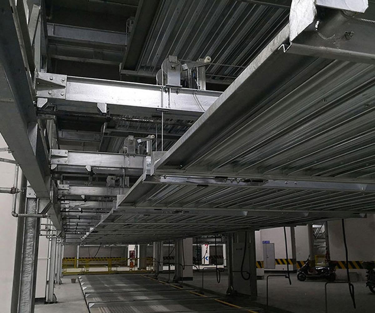黃平二層PSH型機(jī)械停車(chē)庫(kù)回收