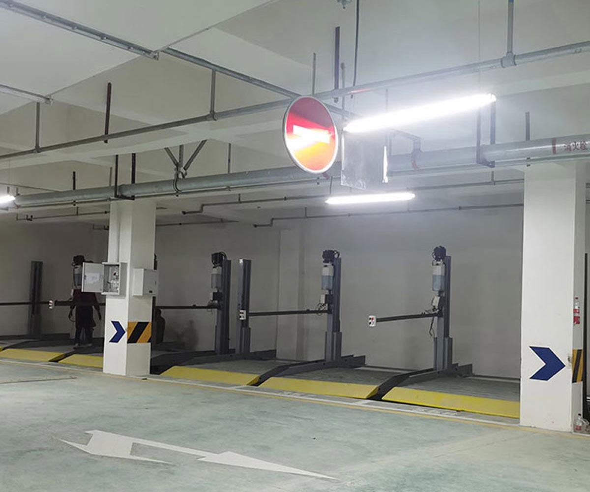 長順PSH升降平移停車庫過驗收