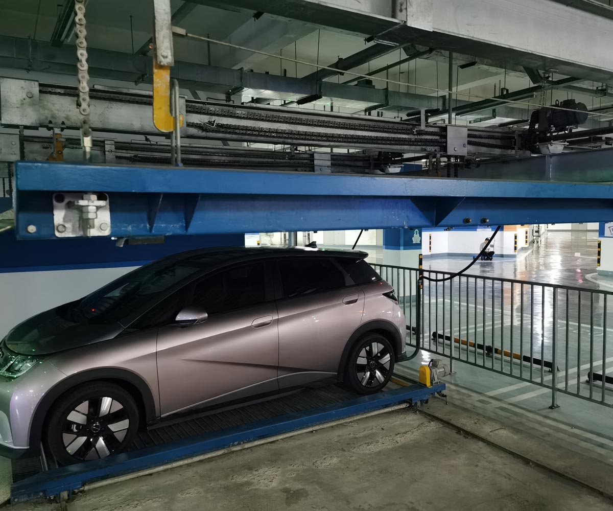 黔西南升降橫移式立體車庫設備