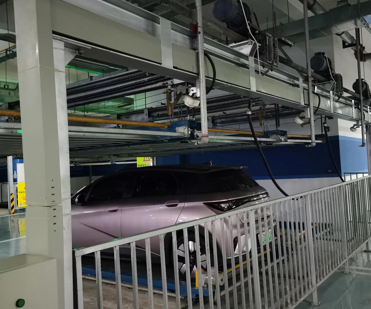 長順立體停車的自動存取車系統(tǒng)
