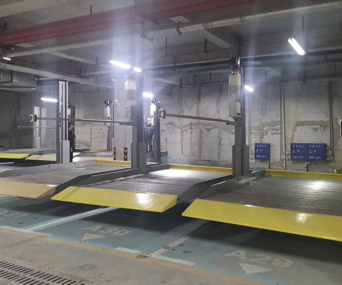 云巖PSH五層升降橫移類停車設(shè)備技術(shù)參數(shù)