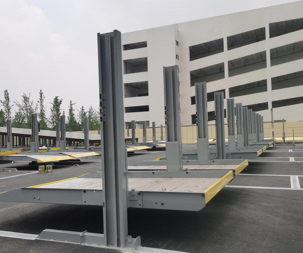 PSH五層升降橫移類停車設(shè)備（負(fù)一正四地坑式）技術(shù)參數(shù)