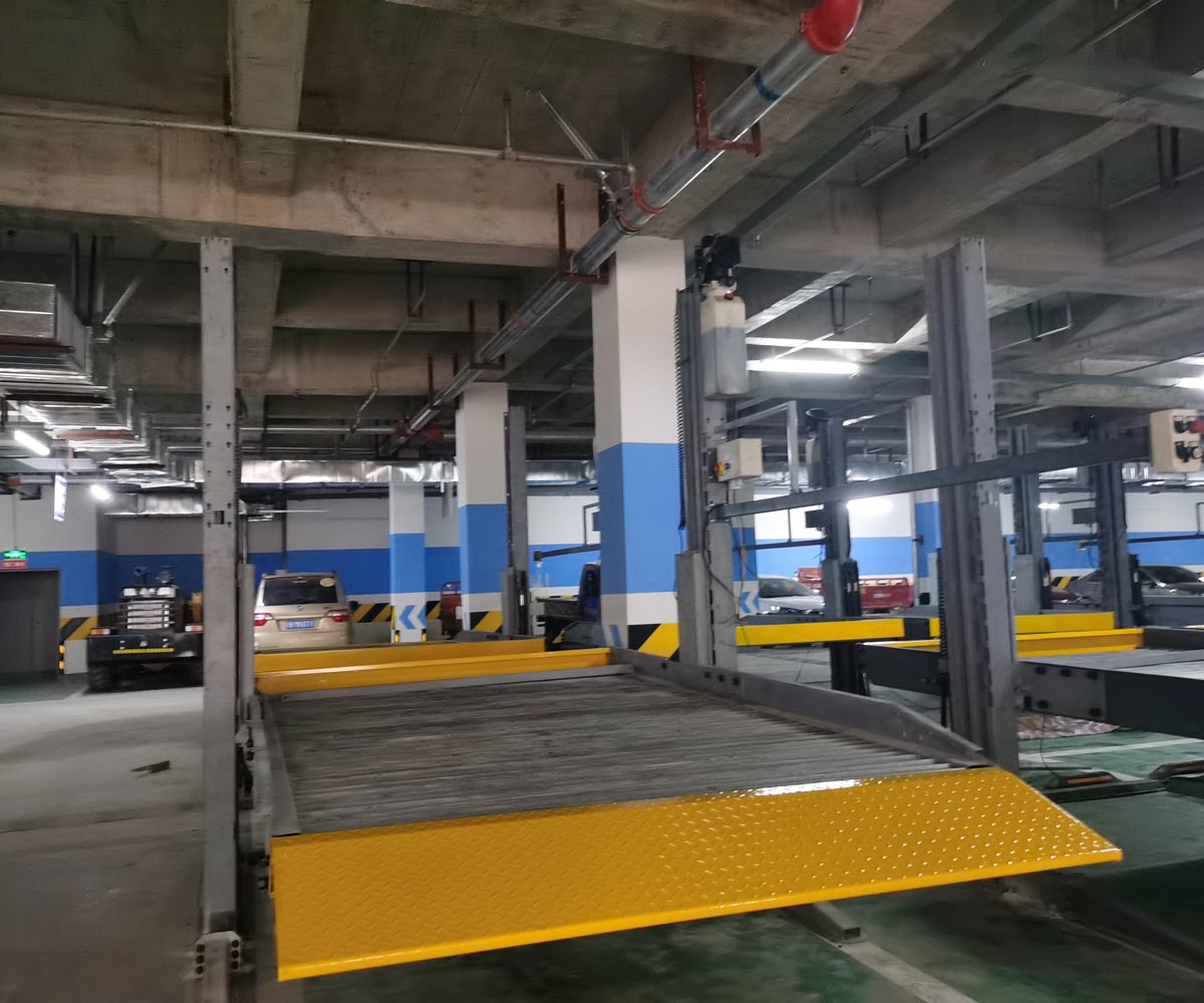 從江家用簡易類機械停車場