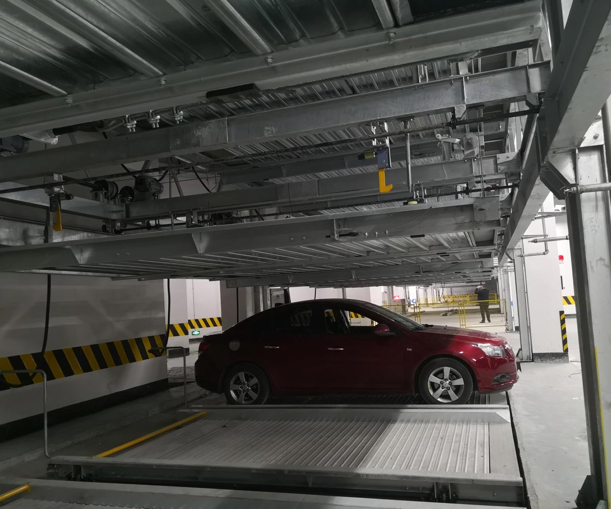 黔西南負一正一地坑式二層升降橫移式機械車庫